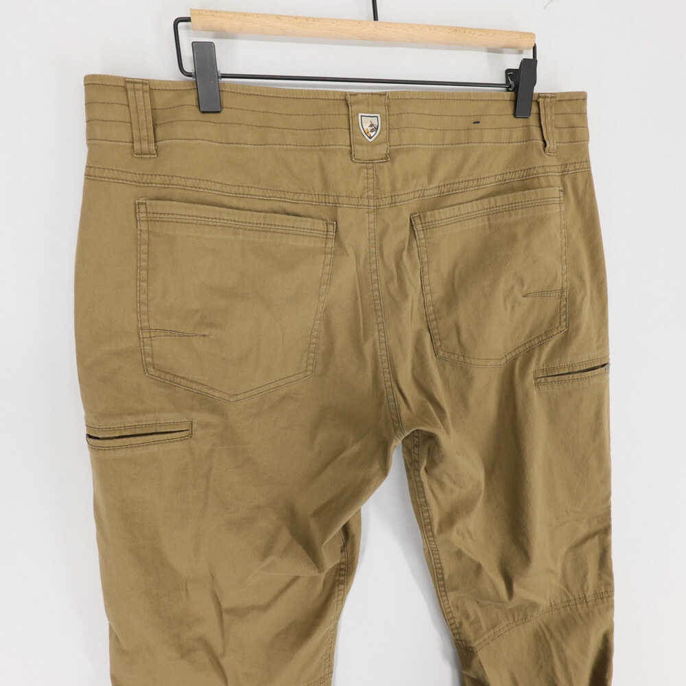 KUHL Resistor Lite Pants Mens 35x32 Tan Klassik Stretch Hiking Outdoor Utility - Picture 4 of 13